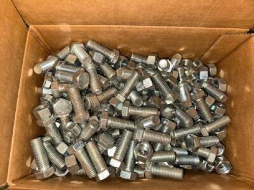 (1) PARTIAL CASE OF 3/4" HEAVY DUTY BOLTS.