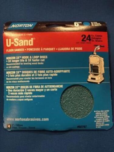 (3) BOXES OF NORTON 6" HOOK AND LOOP DISCS