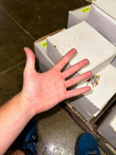 (3) BOXES OF 7" X 7/8" RESIN PAPER SANDING DISCS.