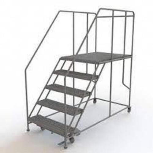 DESCRIPTION: (1) TILT AND ROLL WORKING PLATFORM BRAND/MODEL: TRI-ARC, BALLYMORE SIZE: 5 STEPS PLUS PLATFORM RETAIL$: $816.99 EA QTY: 1