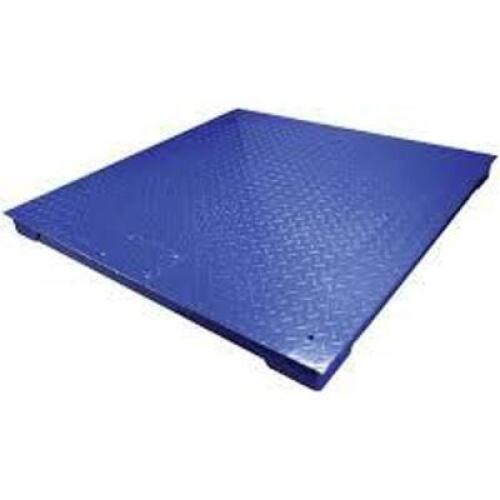 DESCRIPTION: (1) FLOOR PLATFORM SCALE BRAND/MODEL: ADAM EQUIPMENT #19YN53 INFORMATION: BLUE SIZE: 2,500 LB WT CAPACITY, 48 IN WEIGHING SURFACE DP, KG/