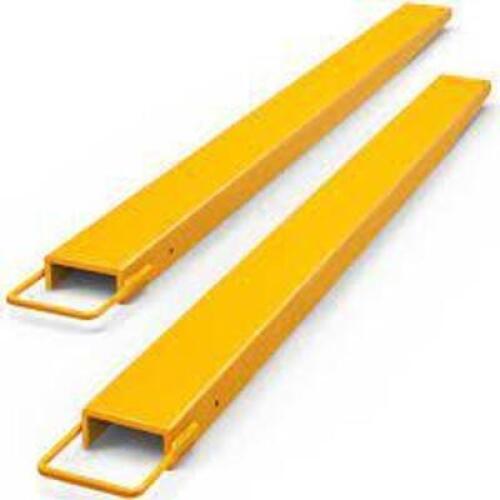 DESCRIPTION: (2) FORK EXTENSIONS BRAND/MODEL: ULINE #H-1501 INFORMATION: YELLOW SIZE: 60IN RETAIL$: $300.00 QTY: 2