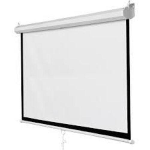 DESCRIPTION: (1) PROJECTOR SCREEN BRAND/MODEL: ZENY #H01-1415-G3 INFORMATION: PULL DOWN SIZE: 120" RETAIL$: $52.99 EA QTY: 1