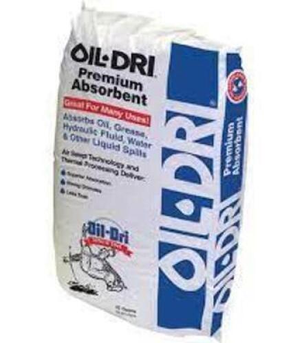 DESCRIPTION: (10) BAGS OF OIL ABSORBENTS BRAND/MODEL: OIL-DRI SIZE: 50 LB BAGS RETAIL$: $18.46 EA QTY: 10