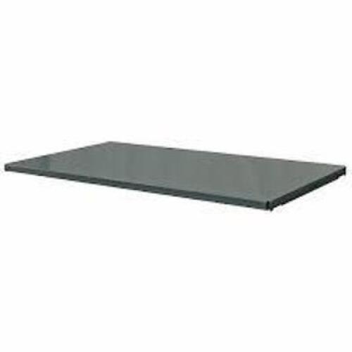DESCRIPTION: (2) BOXES OF SHELVES BRAND/MODEL: DURHAM #16D711 INFORMATION: GRAY SIZE: 60 IN OVERALL WD, 24 IN OVERALL DP, SOLID SHELF, 14 GA RETAIL$: