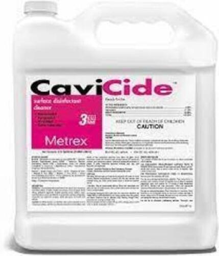 DESCRIPTION: (2) SURFACE DISINFECTANT CLEANER BRAND/MODEL: CAVICIDE SIZE: 1 GALLON RETAIL$: $35.95 EA QTY: 2