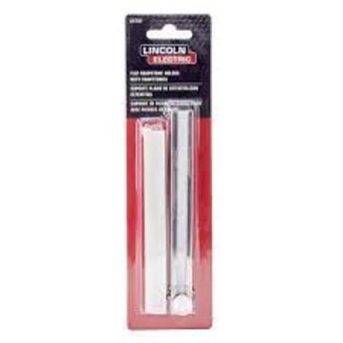 DESCRIPTION: (3) FLAT SOAPSTONE HOLDER WITH SOAPSTONE REFILLS BRAND/MODEL: LINCOLN ELECTRIC #KH791 SIZE: 4 PACK OF SOAPSTONE RETAIL$: $6.99 EA QTY: 3