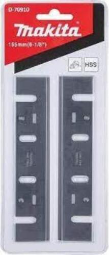 DESCRIPTION: (3) PLANER BLADE BRAND/MODEL: MAKITA #D-70910 SIZE: 155 MM, 6-1/8" RETAIL$: $58.97 EA QTY: 3