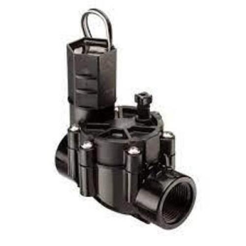 DESCRIPTION: (1) HEAVY DUTY IN-LINE VALVE WITH FLOW CONTROL BRAND/MODEL: RAIN BIRD INFORMATION: BLACK SIZE: 24 VAC, 50/60 HZ, 15-150 PSI RETAIL$: $41.