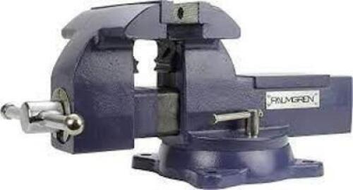 DESCRIPTION: (1) MECHANICS BENCH VISE BRAND/MODEL: PALMGREEN SIZE: 5" RETAIL$: $470.65 EA QTY: 1