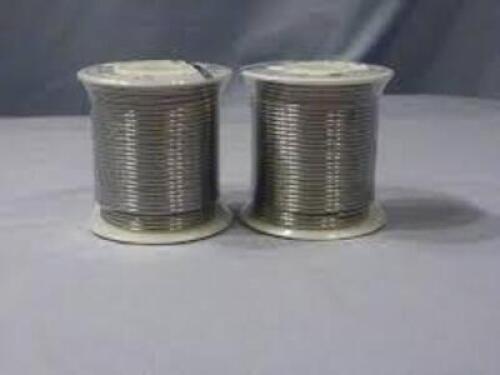 DESCRIPTION: (10) SPOOLS OF SOLDER WIRE BRAND/MODEL: AMERICAN IRON #GHS001 INFORMATION: FLUX GLOW CORE 2% SIZE: .020" DIAMETER RETAIL$: $59.95 EA QTY: