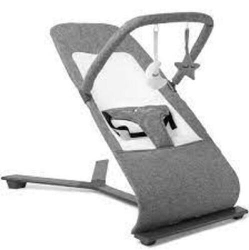 DESCRIPTION: (1) BABY BOUNCER, PORTABLE BRAND/MODEL: ALPINE #05550 INFORMATION: BLACK SIZE: UP TO 20 LBS RETAIL$: $79.00 EA QTY: 1