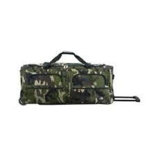 DESCRIPTION: (1) ROLLING DUFFLE BAG BRAND/MODEL: ROCKLAND #PRD336 INFORMATION: CAMO SIZE: 36" RETAIL$: $90.00 EA QTY: 1