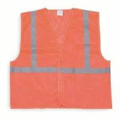 DESCRIPTION: (1) CASE OF (50) HIGH VISIBILITY VEST BRAND/MODEL: CONDOR #1YAD5 INFORMATION: ORANGE SIZE: LARGE RETAIL$: $8.78 PER VEST QTY: 1