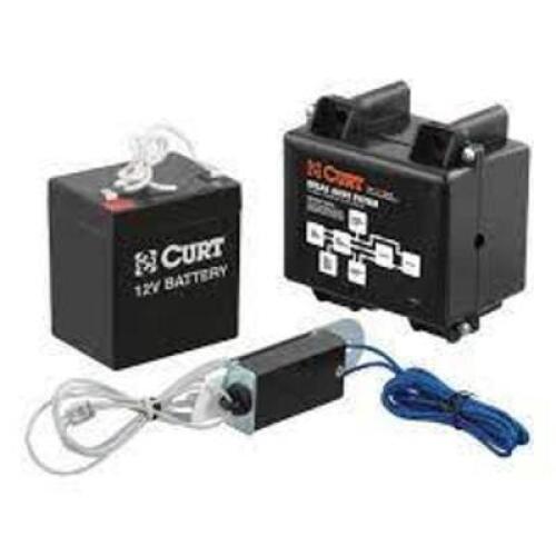 DESCRIPTION: (1) ELECTRIC TRAILER BRAKES FOR TOWING BRAND/MODEL: CURT #52041 INFORMATION: SOFT-TRAC 1 BREAKAWAY KIT RETAIL$: $53.36 EA QTY: 1
