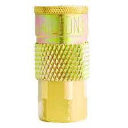 DESCRIPTION: (15) FEMALE NPT COUPLER T STYLE BRAND/MODEL: MITON #MIL785 INFORMATION: BRASS SIZE: 1/4" RETAIL$: $6.89 EA QTY: 15