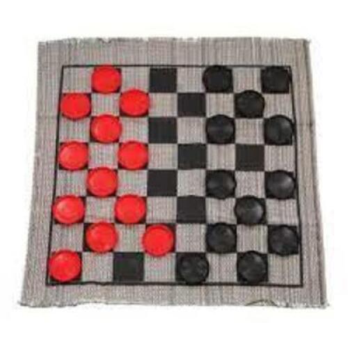 DESCRIPTION: (2) JUMBO CHECKERS RUG GAME BRAND/MODEL: LULU HOME RETAIL$: $16.24 EA QTY: 2