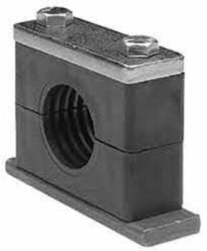 DESCRIPTION: (9) HEAVY DUTY VIBRATION CONTROL CLAMP BRAND/MODEL: HYDAC #2209709 INFORMATION: BLACK SIZE: 3/4" RETAIL$: $14.96 EA QTY: 9