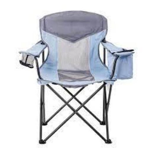 DESCRIPTION: (1) OVERSIZED MESH COOLER CHAIR BRAND/MODEL: OZARK TRAIL INFORMATION: BLUE RETAIL$: $24.88 EA QTY: 1