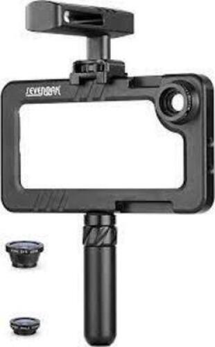 DESCRIPTION: (1) CASE OF (40) IPHONE VIDEO RIG BRAND/MODEL: SEVENOAK #SK-P7 INFORMATION: BLACK AND BLUE SIZE: COMPATIBLE WITH IPHONE 7 AND IPHONE 8 RE