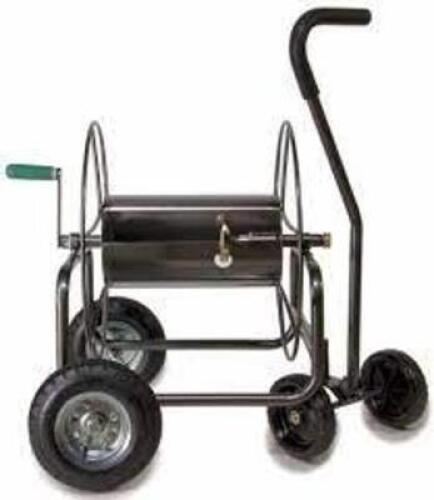 DESCRIPTION: (1) GARDEN HOSE REEL BRAND/MODEL: YARD BUTLER #14R846 INFORMATION: BLACK SIZE: 400 FT CAP RETAIL$: $245.43 EA QTY: 1