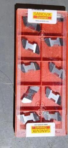 DESCRIPTION: (10) TMLT-TLG-232660-S H13A CARBIDE GROOVING INSERTS BRAND/MODEL: SANDVIK COROMAN TMTL-TLG-232660-S H13A RETAIL$: 19.87 PER INSERT QTY: 1