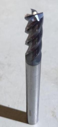 DESCRIPTION: (2) SOLID CARBIDE SQ END MILL BRAND/MODEL: ACCUPRO 60057-72 SIZE: 10mM DIA 25mM LOC RETAIL$: 64.98 QTY: 2