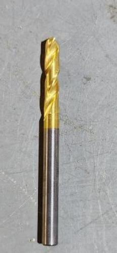 DESCRIPTION: (2) SOLID CARBIDE SCREW MACHINE LENGTH DRILLS BRAND/MODEL: GUHRING 00671339 SIZE: 4.6mm RETAIL$: $97.69 QTY: 1