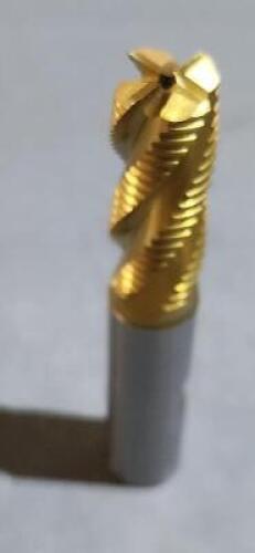 DESCRIPTION: (1) COBALT ROUGHING SQ END MILL BRAND/MODEL: HERTEL 02477321 SIZE: 1/2' DIA 1-1/4" LOC RETAIL$: $52.63 QTY: 1
