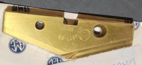 DESCRIPTION: (1) HSS SPADE DRILL INSERT BRAND/MODEL: ALLIED 437T-98 SIZE: 98mm RETAIL$: $123.50 QTY: 1