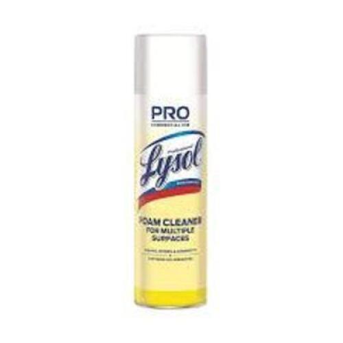 DESCRIPTION: (6) FOAM CLEANER FOR MULTIPLE SURFACES BRAND/MODEL: LYSOL PROFESSIONAL SIZE: 24 OZ RETAIL$: $11.49 EA QTY: 6
