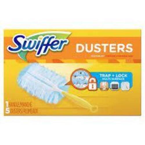 DESCRIPTION: (2) BOXES OF (10) DUSTERS BRAND/MODEL: SWIFFER RETAIL$: $14.29 EA QTY: 2