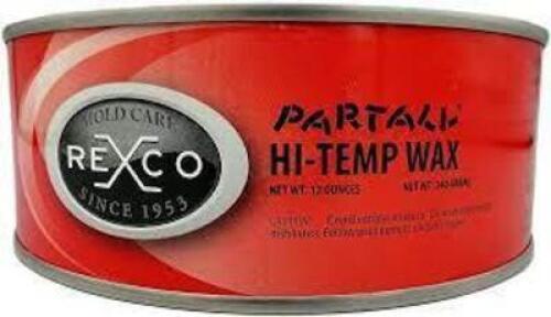 DESCRIPTION: (1) HI-TEMP WAX BRAND/MODEL: REXCO PARTALL INFORMATION: MOLD RELEASE SIZE: 12 OZ RETAIL$: $40.00 EA QTY: 1