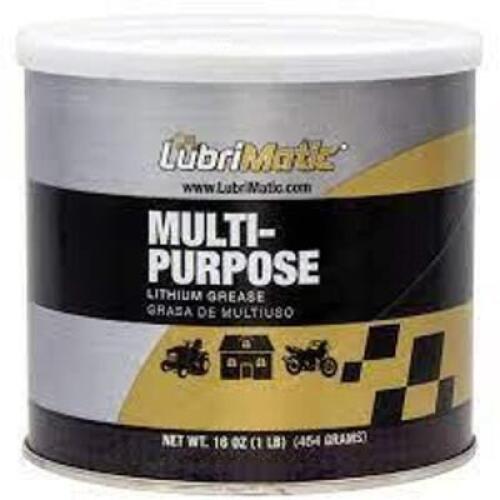 DESCRIPTION: (4) MULTI-PURPOSE LITHIUM GREASE BRAND/MODEL: LUBRIMATIC #802G36 SIZE: 16 OZ RETAIL$: $7.55 EA QTY: 4