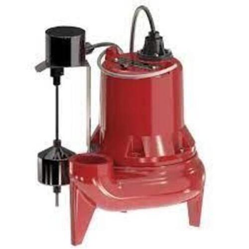 DESCRIPTION: (1) SEWAGE PUMP BRAND/MODEL: LIBERTY PUMPS #56KD59 SIZE: 118 GPM RETAIL$: $656.87 EA QTY: 1