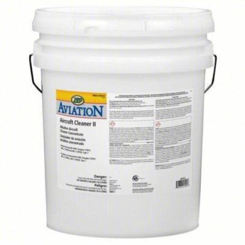 DESCRIPTION: (1) HEAVY DUTY AIRCRAFT CLEANER BRAND/MODEL: ZEP AVIATION #38X856 SIZE: 5 GALLON RETAIL$: $139.40 EA QTY: 1