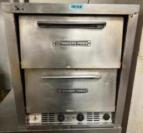 BAKERS PRIDE P44 DOUBLE STONE PIZZA OVEN ( ELECTRIC )
