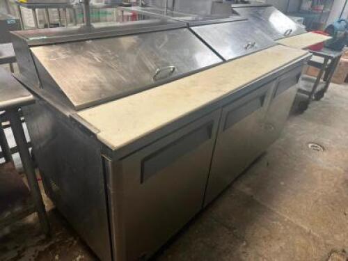 TURBO AIR 72" REFRIGERATED PREP TOP.
