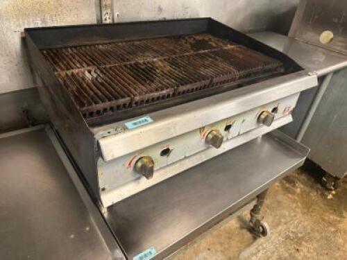 36" RADIANT CHARBROILER