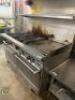 SUNFIRE 8 BURNER RANGE W/ 24" GRIDDLE AND DOUBLE OVEN COMBO. - 2