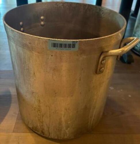 20 QT ALUMINUM STOCK POT