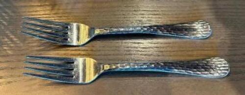 (50) STAINLESS FORKS.