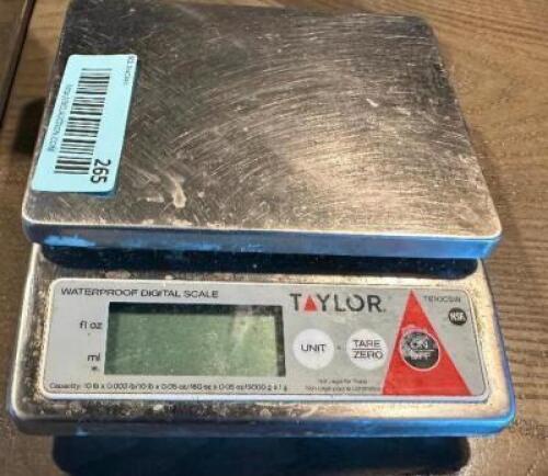 TAYLOR DIGITAL PORTION SCALE