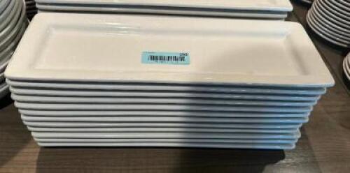 (12) 16" CHINA PLATTERS.