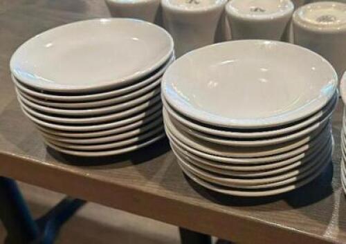 (30) 6" CHINA PLATES
