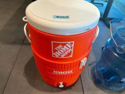 5 GALLON WATER COOLER.