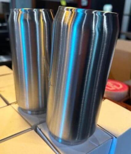 (14) STAINLESS BAR CUPS