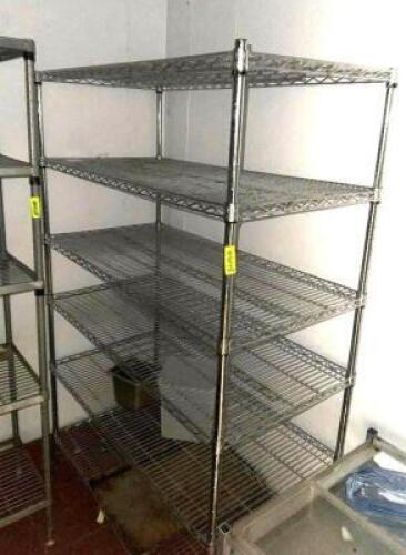 48" X 24" SIX TIER WIRE SHELF