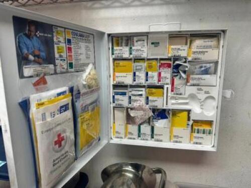 WALL MOUNTED FIRST AID KIT