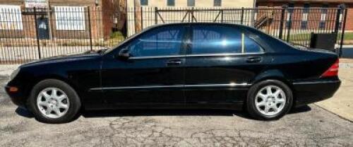 2001 Mercedes-Benz S-Class Passenger Car, VIN # WDBNG75J91A174445